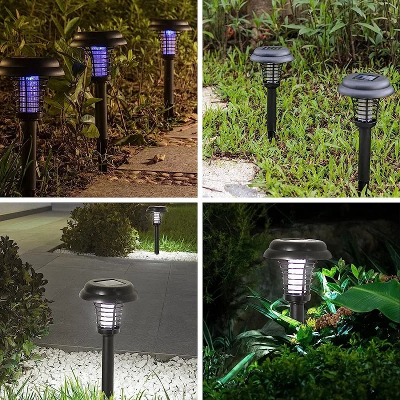 FlameGuard™ Solar Flame Zapper — Torch Light + Mosquito Control in One