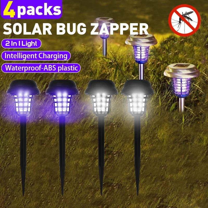 FlameGuard™ Solar Flame Zapper — Torch Light + Mosquito Control in One