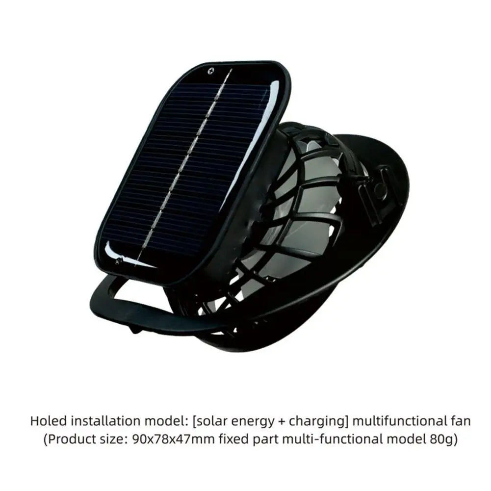 SolarShade™ Cooling Hat 🧢⚡ — Built-In Fan & Sun Protection