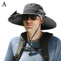 SolarShade™ Cooling Hat 🧢⚡ — Built-In Fan & Sun Protection