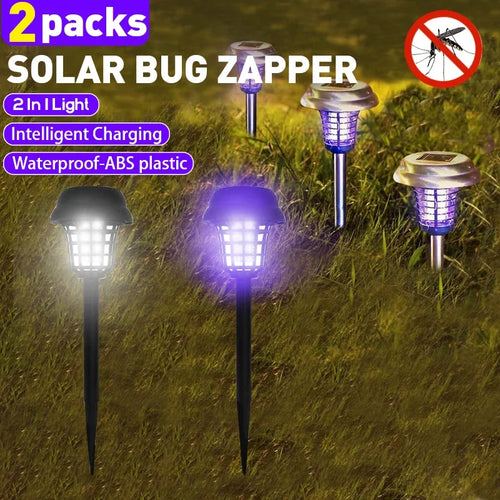 FlameGuard™ Solar Flame Zapper — Torch Light + Mosquito Control in One